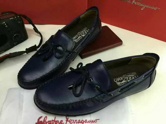 Salvatore Ferragamo Business Casual Men Shoes--041